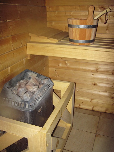 interier v saune