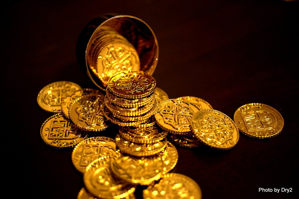 mince zlaté